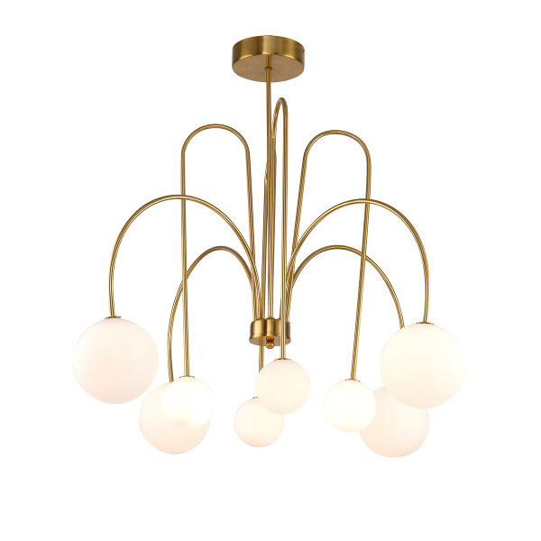 Потолочная люстра KG1213P KG1213P-8 brass