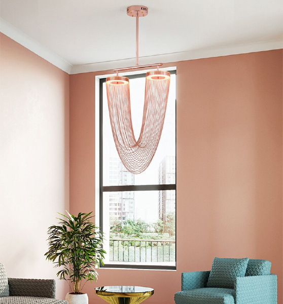 Светильник потолочный Otero 8608P copper