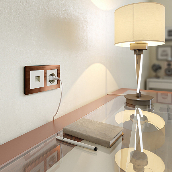 Розетка Werkel W1171603/ Розетка Wi-Fi (слоновая кость)