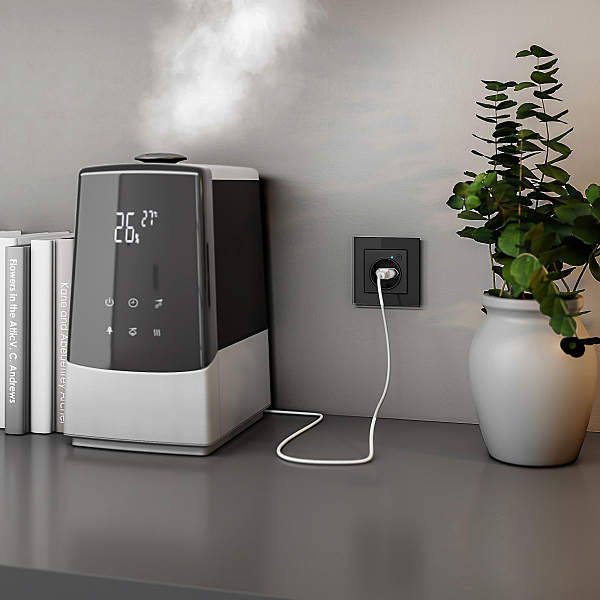 Розетка Werkel W1171608/ Розетка Wi-Fi (черный матовый)