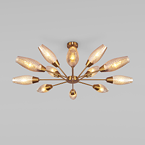 Потолочная люстра Thalia 60140/12 золото