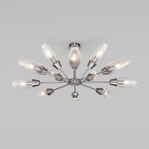 Потолочная люстра Thalia 60140/12 сатин-никель
