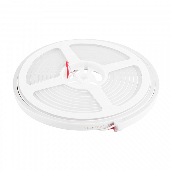 Светодиодный шнур Elektrostandard Гибкий неон 120Led 10W IP65 3300K с боковым свечением теплый белый, 5 м (24V 10W 120Led 2835 IP65)