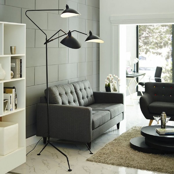 Торшер Floor lamp TF8505-3 black