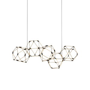 Подвесная люстра Lucciola MD18001068-5A matt gold