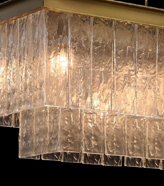 Подвесная люстра Glace KG0998P-8L brass