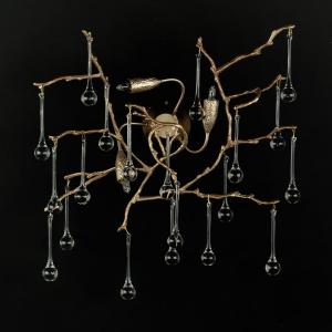 Настенное бра Bijout 10067/3W GB