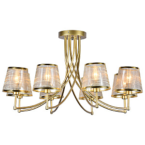 Потолочная люстра Oriole 1126/8PL Gold