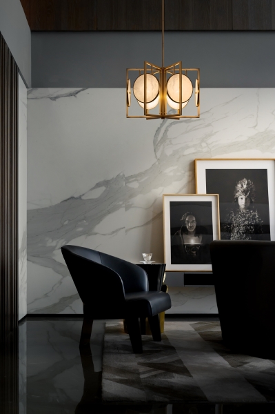 Люстра на штанге Marmo MOD099PL-06G