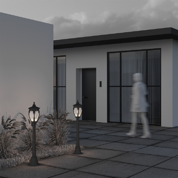 Уличный наземный светильник Fleur O414FL-01BZ1