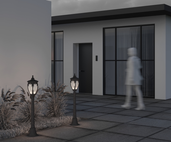 Уличный наземный светильник Fleur O414FL-01BZ1