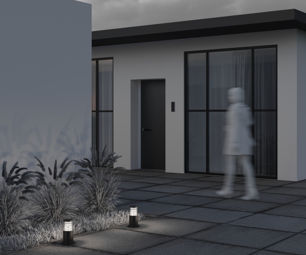 Уличный наземный светильник Bronx O576FL-01B1