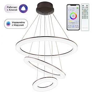 Подвесная люстра Электрон Смарт CL710A105S