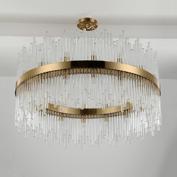 Подвесная люстра KR1209 KR1209P-12 brass
