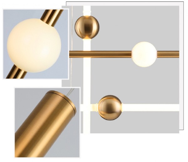Светильник подвесной Orion ST-1689S gold