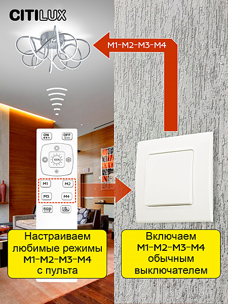 Потолочная люстра Мишель CL229151