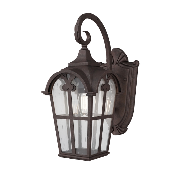 Уличный настенный светильник Albion O413WL-01BZ