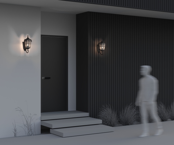 Уличный настенный светильник Albion O413WL-01BZ1