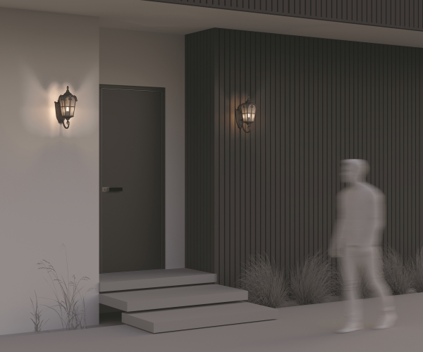 Уличный настенный светильник Albion O413WL-01BZ1