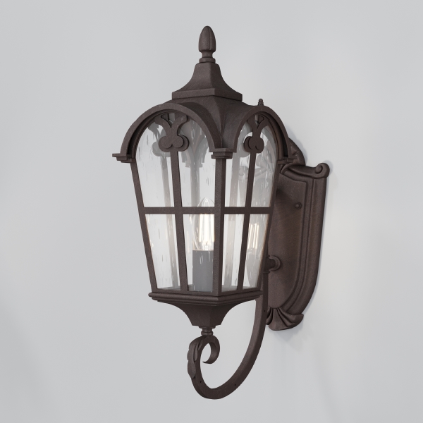 Уличный настенный светильник Albion O413WL-01BZ1