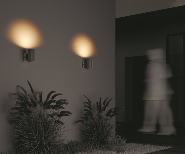 Уличный настенный светильник Rando O419WL-01GR