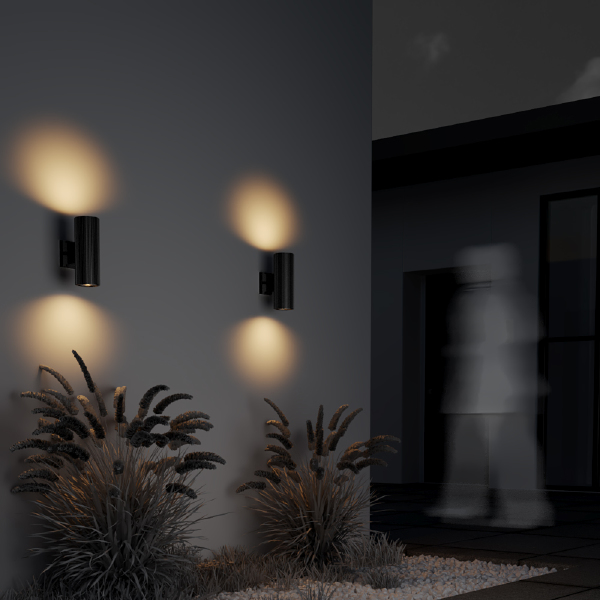 Уличный настенный светильник Rando O419WL-02B