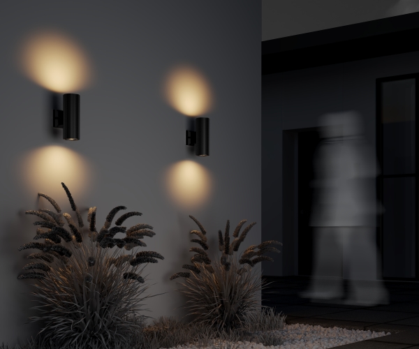 Уличный настенный светильник Rando O419WL-02B