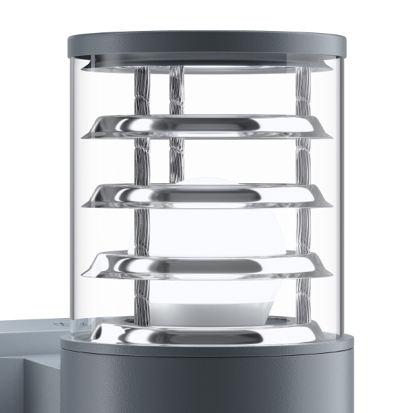 Уличный настенный светильник Bronx O576WL-01GR