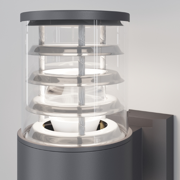 Уличный настенный светильник Bronx O576WL-01GR