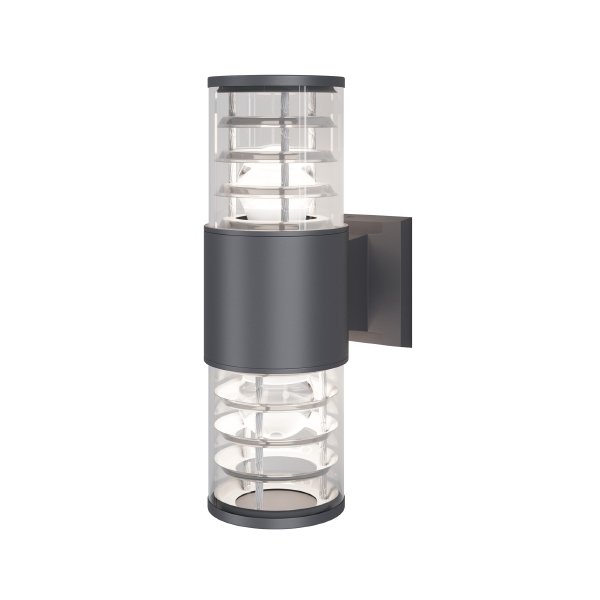 Уличный настенный светильник Bronx O576WL-02GR