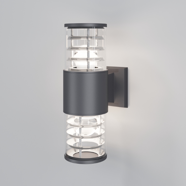 Уличный настенный светильник Bronx O576WL-02GR