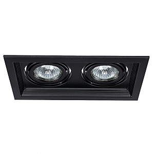 Встраиваемый светильник Canis A6661PL-2BK