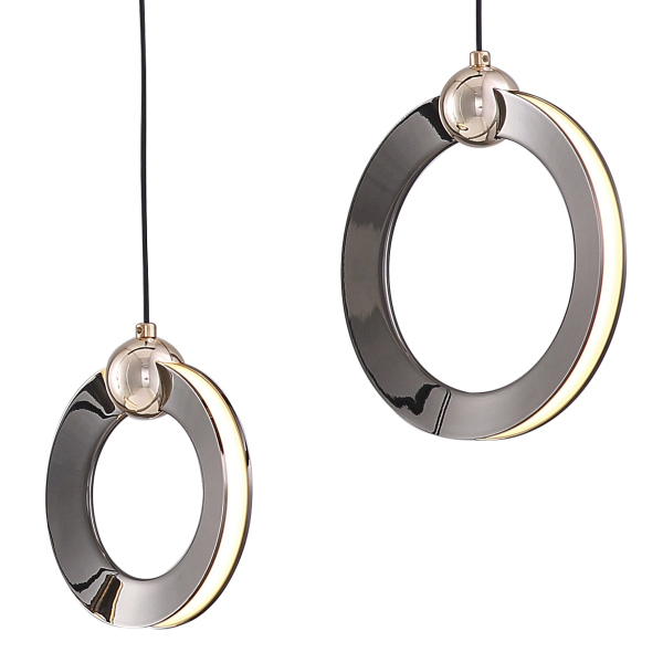 Светильник подвесной P0675 P0675-5B pearl black