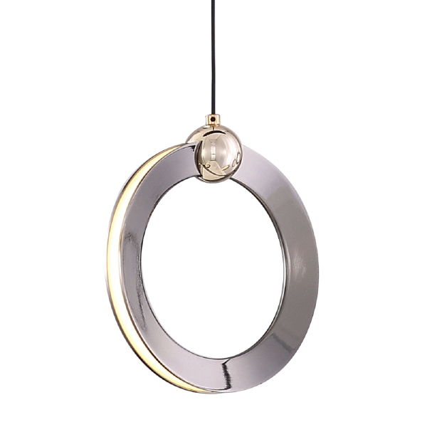 Светильник подвесной P0675 P0675-1A pearl black