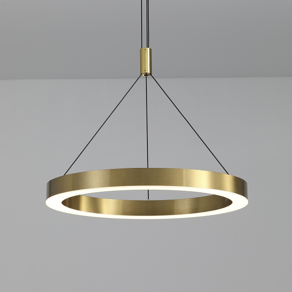 Подвесная люстра P0516 P0516-600A titanium gold