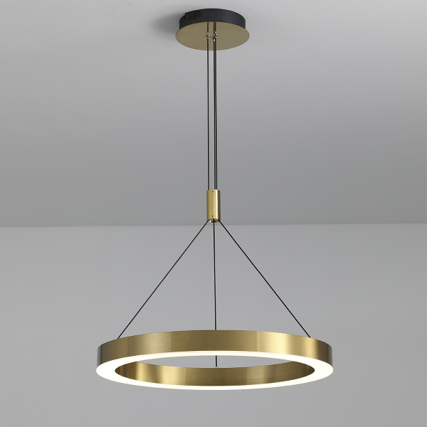 Подвесная люстра P0516 P0516-600A titanium gold