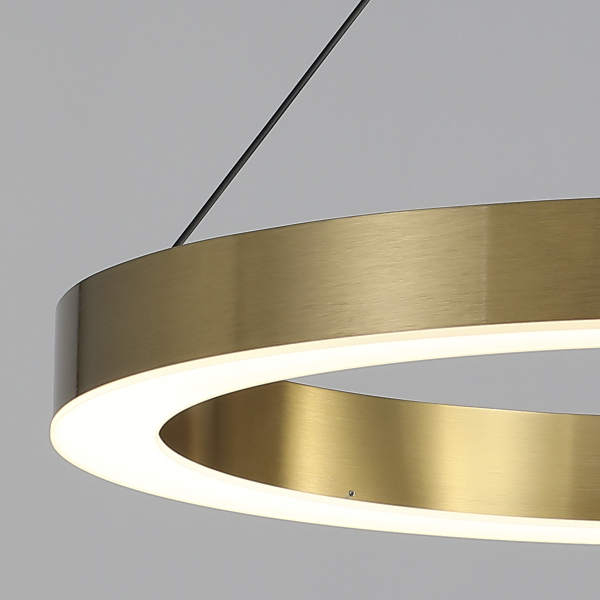Подвесная люстра P0516 P0516-600A titanium gold