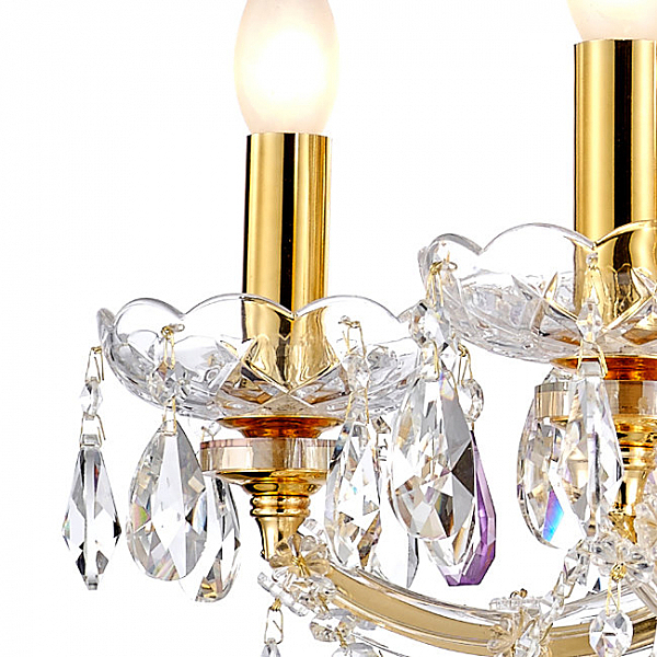 Подвесная люстра Violet LH0010/6P-SGD-PP