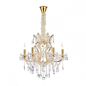 Подвесная люстра Violet LH0010/6P-SGD-PP