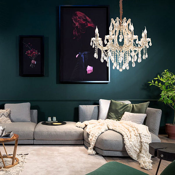 Подвесная люстра Narcisse LH0011/8P-SGD