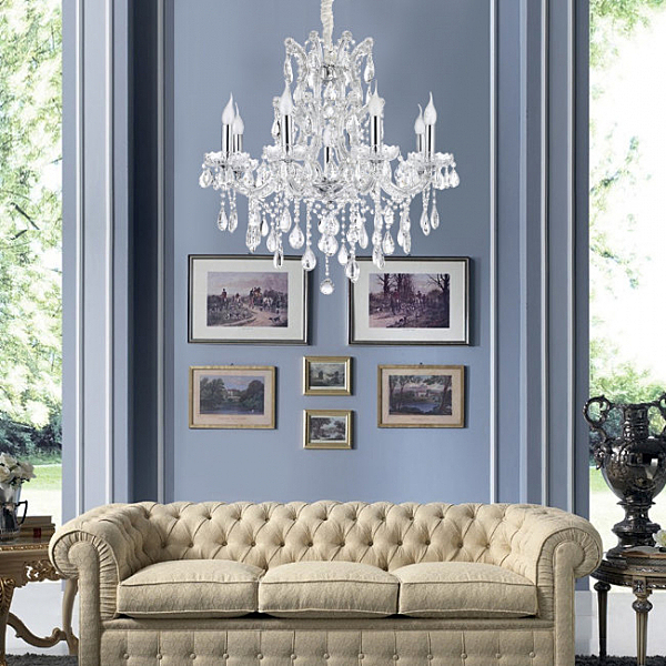 Подвесная люстра Josephine LH0012/8P-CR