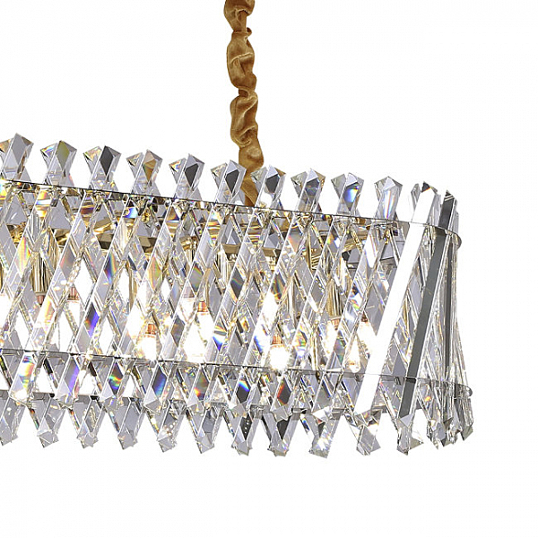 Подвесная люстра Pauline LH0044/10PO-GD-CL