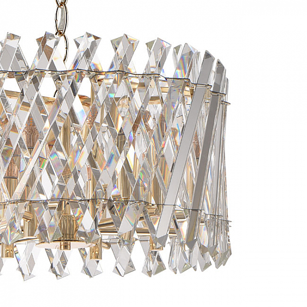 Подвесная люстра Pauline LH0044/6P-GD-CL