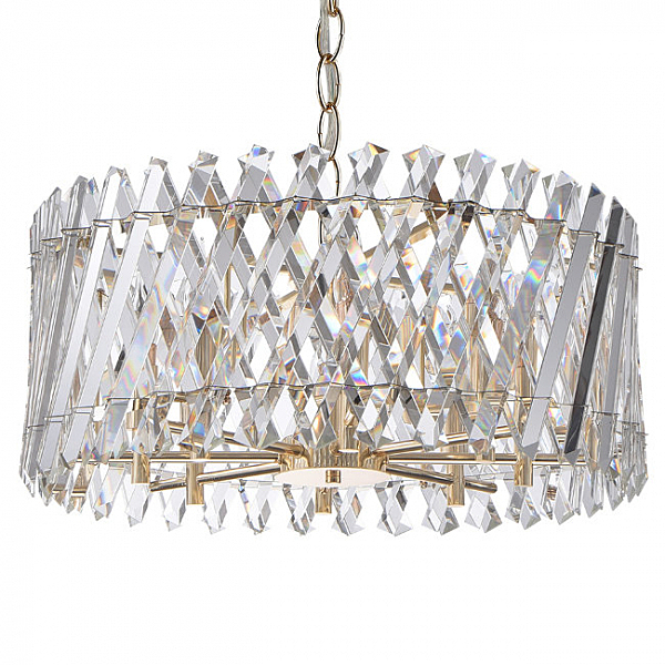 Подвесная люстра Pauline LH0044/8P-GD-CL