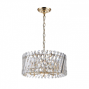 Подвесная люстра Pauline LH0044/8P-GD-CL