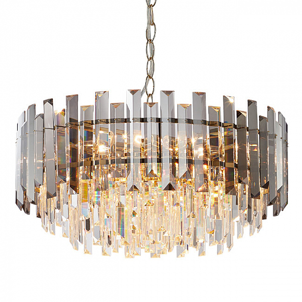 Подвесная люстра Augusta LH0045/10P-GD-SMK-CL