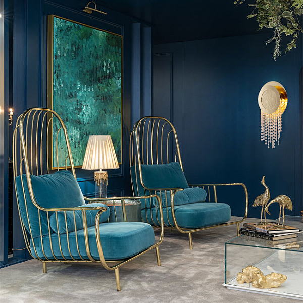 Настенное бра Britani LH0046/2W-GD-CL