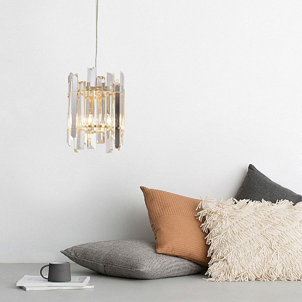 Светильник подвесной Laurina LH0049/2P-GD-CL