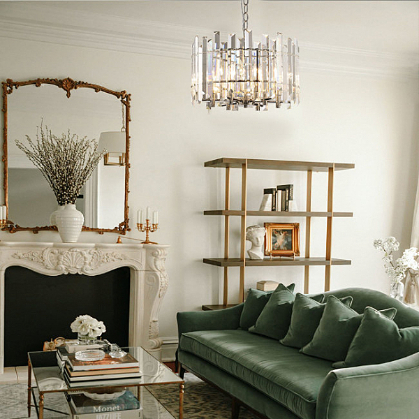 Подвесная люстра Laurina LH0049/6P-CR-CL