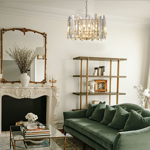 Подвесная люстра Laurina LH0049/6P-GD-CL